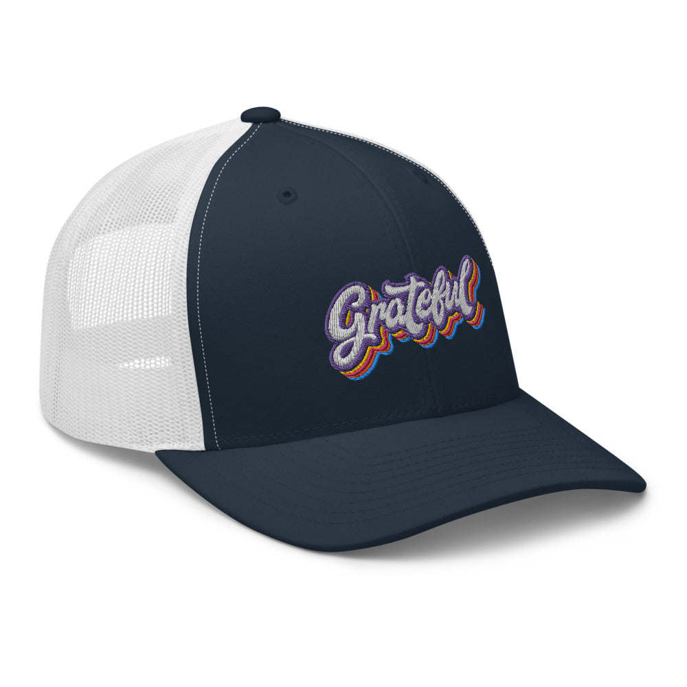 Grateful Retro Trucker Hat