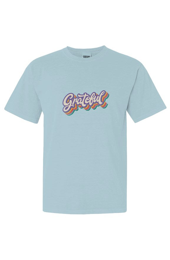 Grateful Retro Style Tee - Comfort Colors 