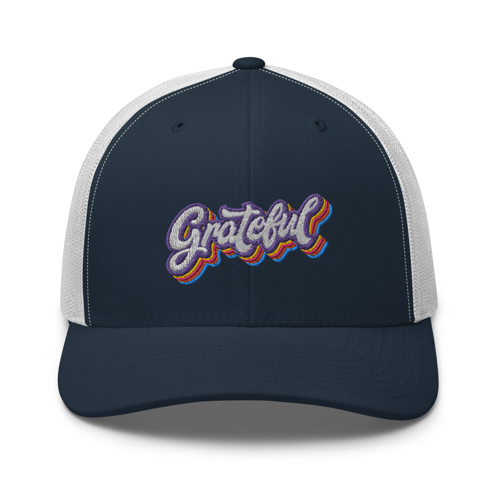 Grateful Retro Trucker Hat