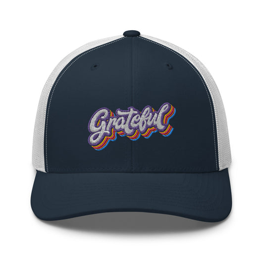 Grateful Retro Trucker Hat