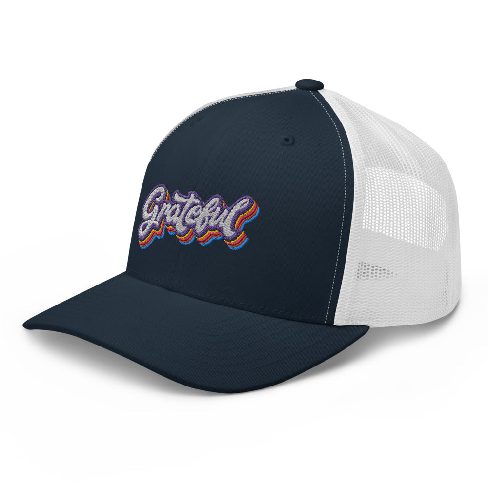 Grateful Retro Trucker Hat
