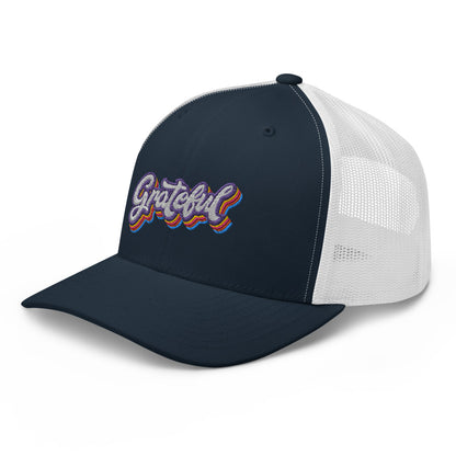 Grateful Retro Trucker Hat