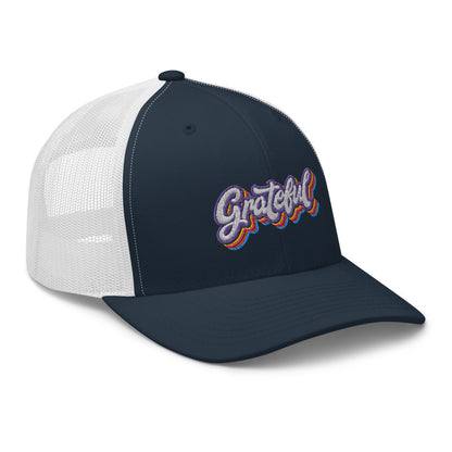Grateful Retro Trucker Hat